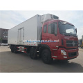 Dongfeng 8x4 food mobile refrigerador refrigerador van truck